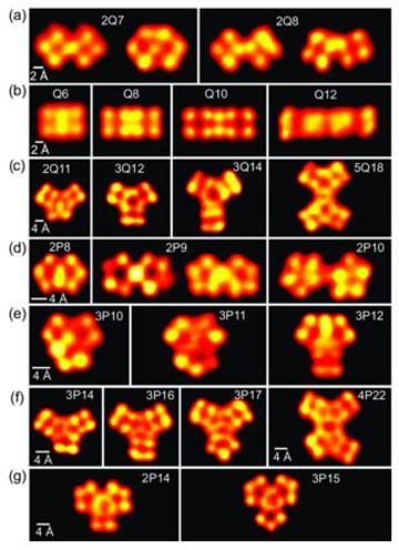 A montage of large clusters