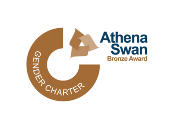 The promotional branding for Athena Swan