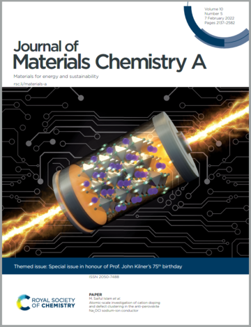 Reproduction front cover - Journal of Materials Chemistry A, vol 10 No 5 (7 Feb 2022) pp 2137-2582